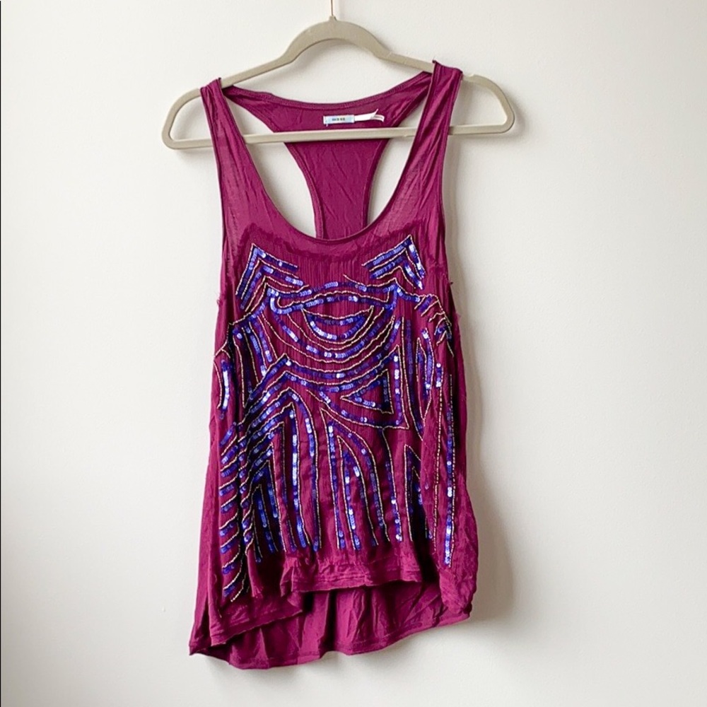 Urban Outfitters Embellished Loose Tank